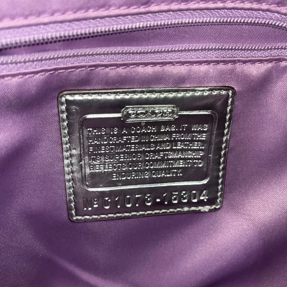 COACH POPPY STORYPATCH POP SWING BAG/ SHOULDER BAG GOLD #15304